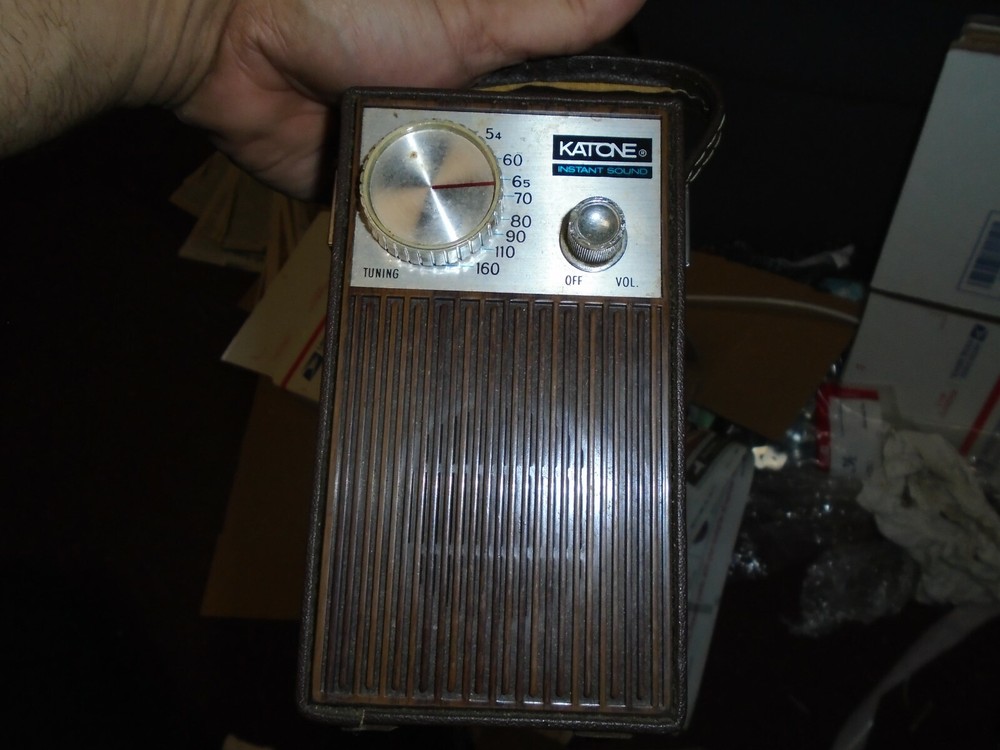 Vintage Katone Radio  Instant Sound Solid State
