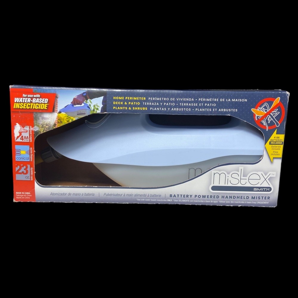MiStex Smith Battery Powered Handheld Mister For Water Based Insecticides *NEW*