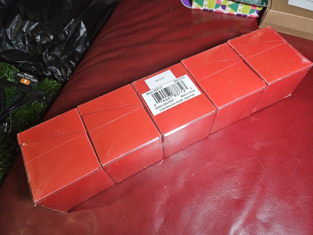 Ultra Pro Eclipse PRO 5 Set Bundle 100+ Deck Box Trading Cards Storage NEW