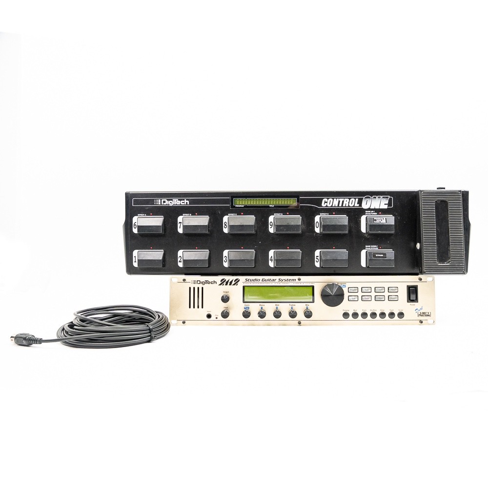 DigiTech 2112 Tube Guitar Preamp Multi-Effects with Control One Foot Controller