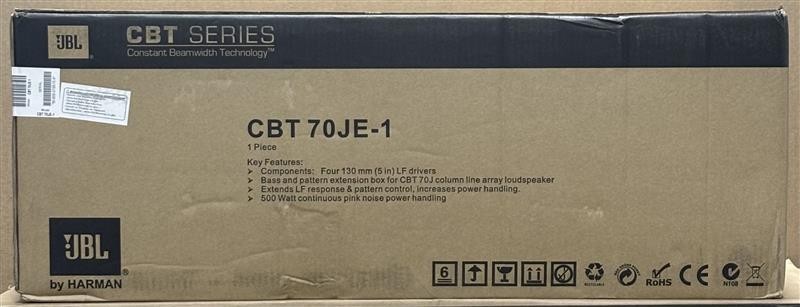 JBL CBT 70JE-1 500w Column Array Extension Speaker in Black
