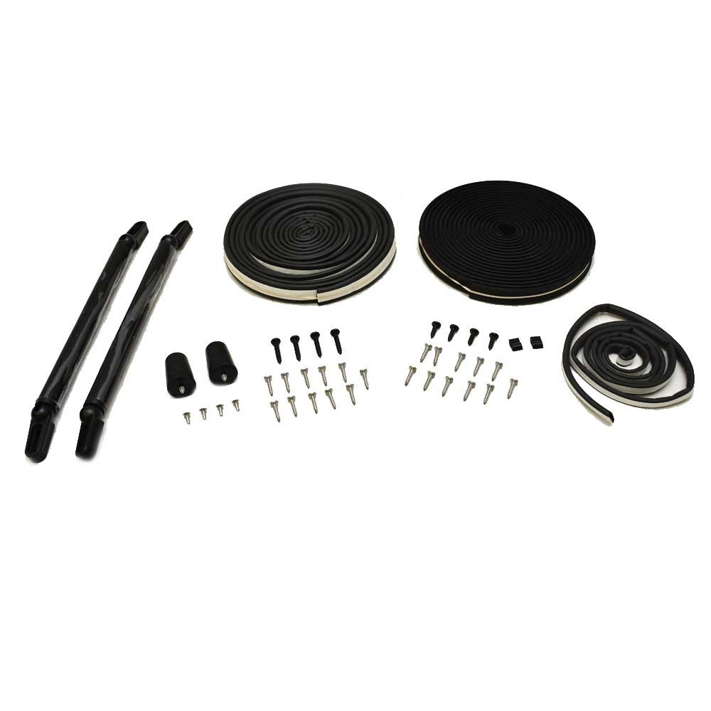 Legend Bass Boat Windshield Hardware | 9 Inch Plastic (Kit)