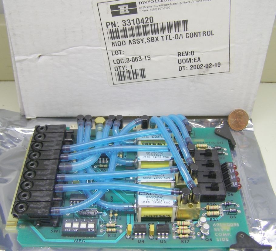 TOKYO ELECTRON MOD ASSY,SBX TTL-0/I CONTROL