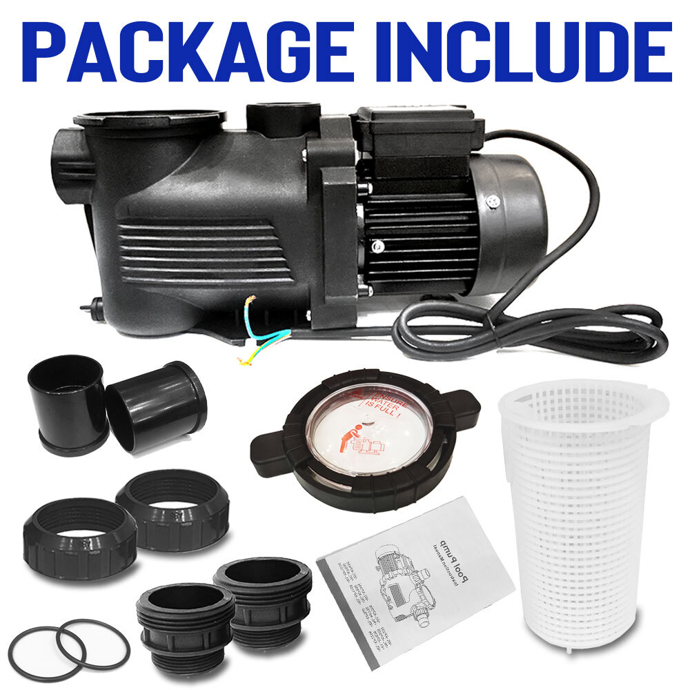 3.0HP In-Ground Swimming Pool Pump Motor Strainer Replace Pump