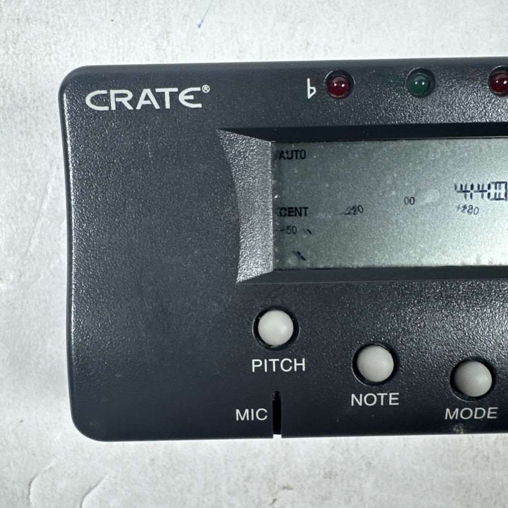 Crate Guitar Digital Tuner Model CDT2