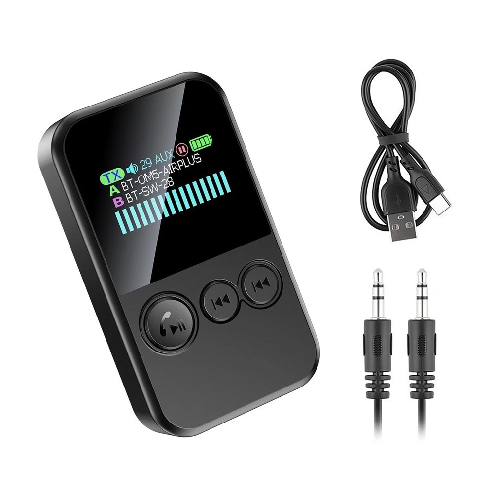 5.4 Bluetooth Audio Adapter Device with 300mAh Battery for Long Operation Time