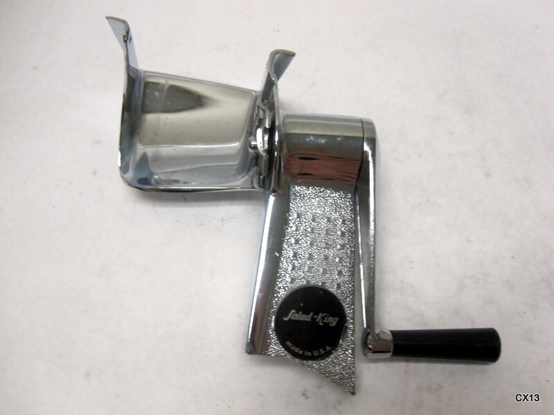 Vintage Salad King Manual Crank Food Processor Replacement Part