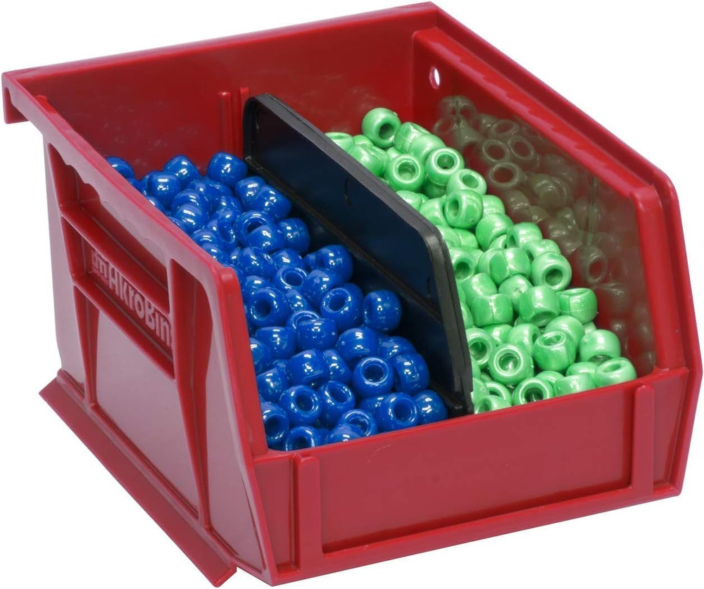 Akro-Mils 30210 Akrobins Plastic Storage Bins, Space-Saving Stackable Bins for G