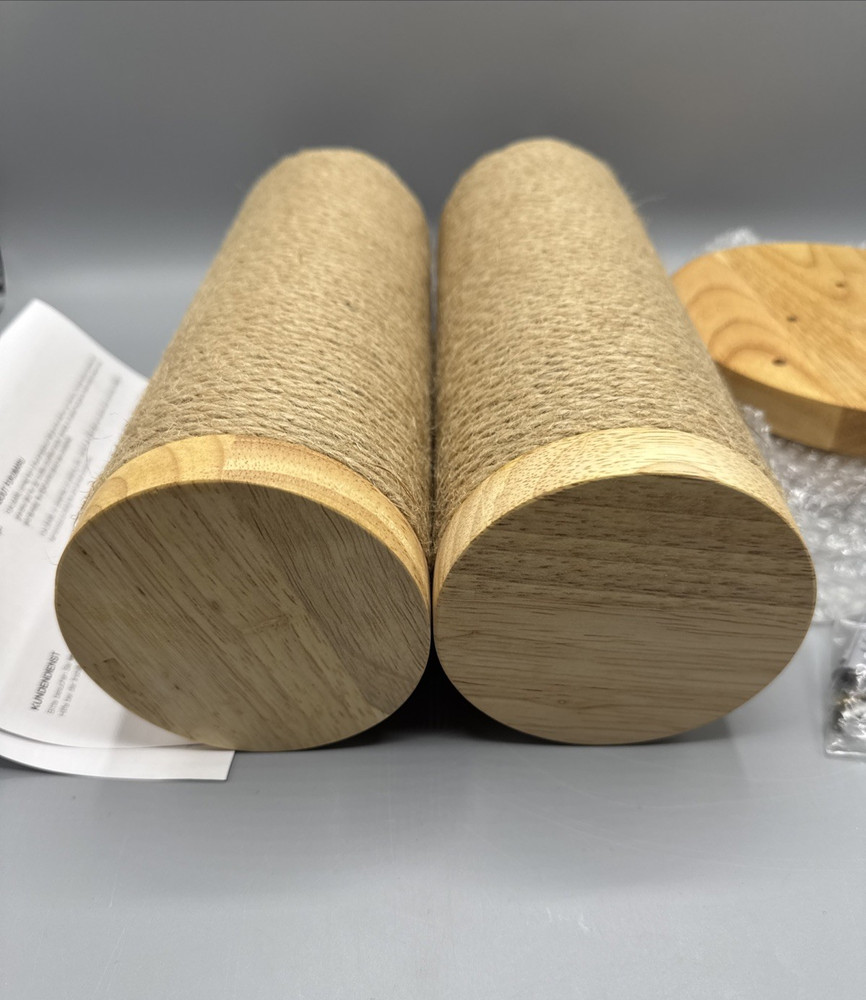 Wall Mounted Jute Cat Post 2 Pack