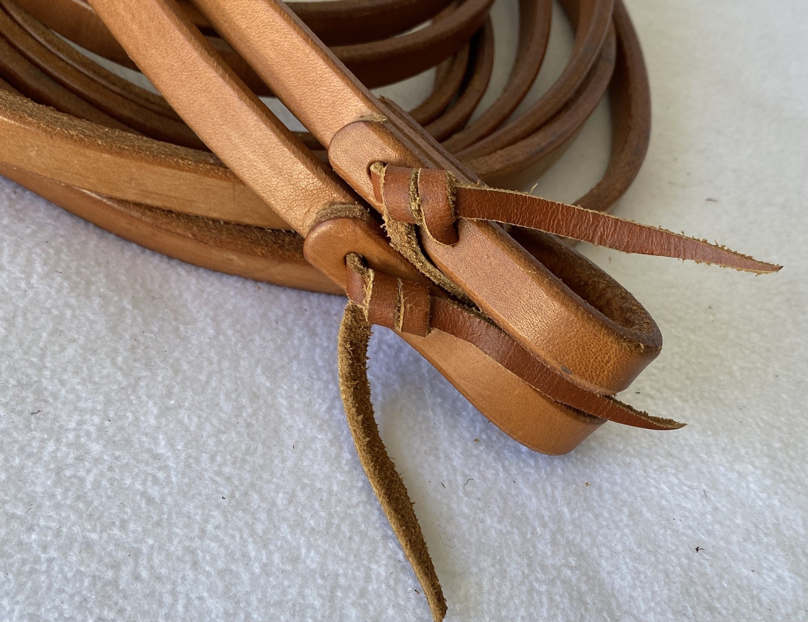 New BILLYY ROYAL Top QUALITY 8'2" x5/8" Harness Leather Split REINS~SHOW~TRAIN