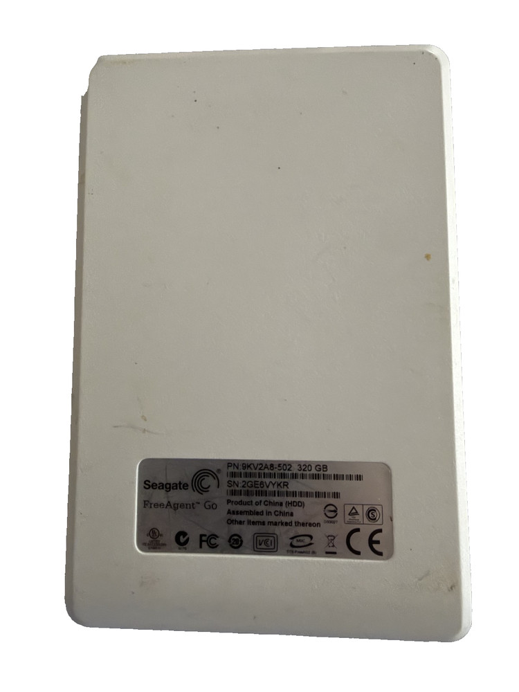 SEAGATE PORTABLE BACKUP HARD DRIVE 160GB