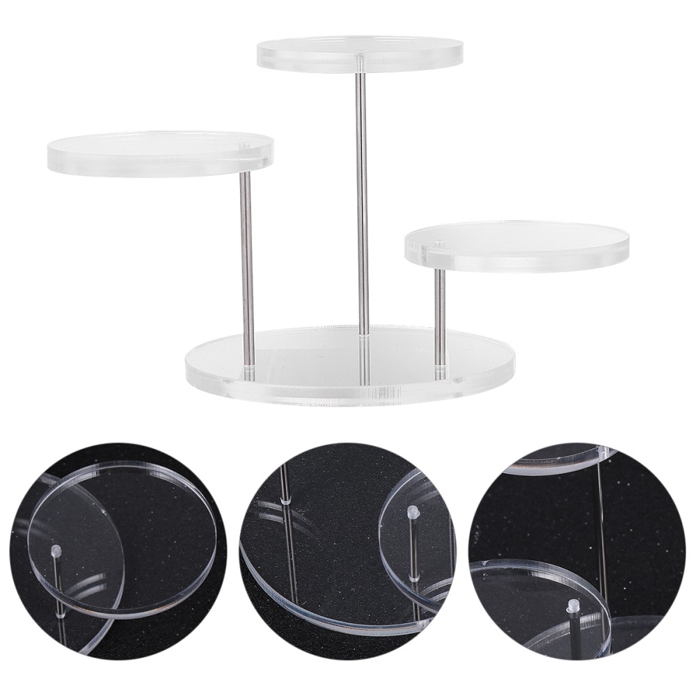 Display Stand Acrylic Display Rack Multilayer Stand for Home Store