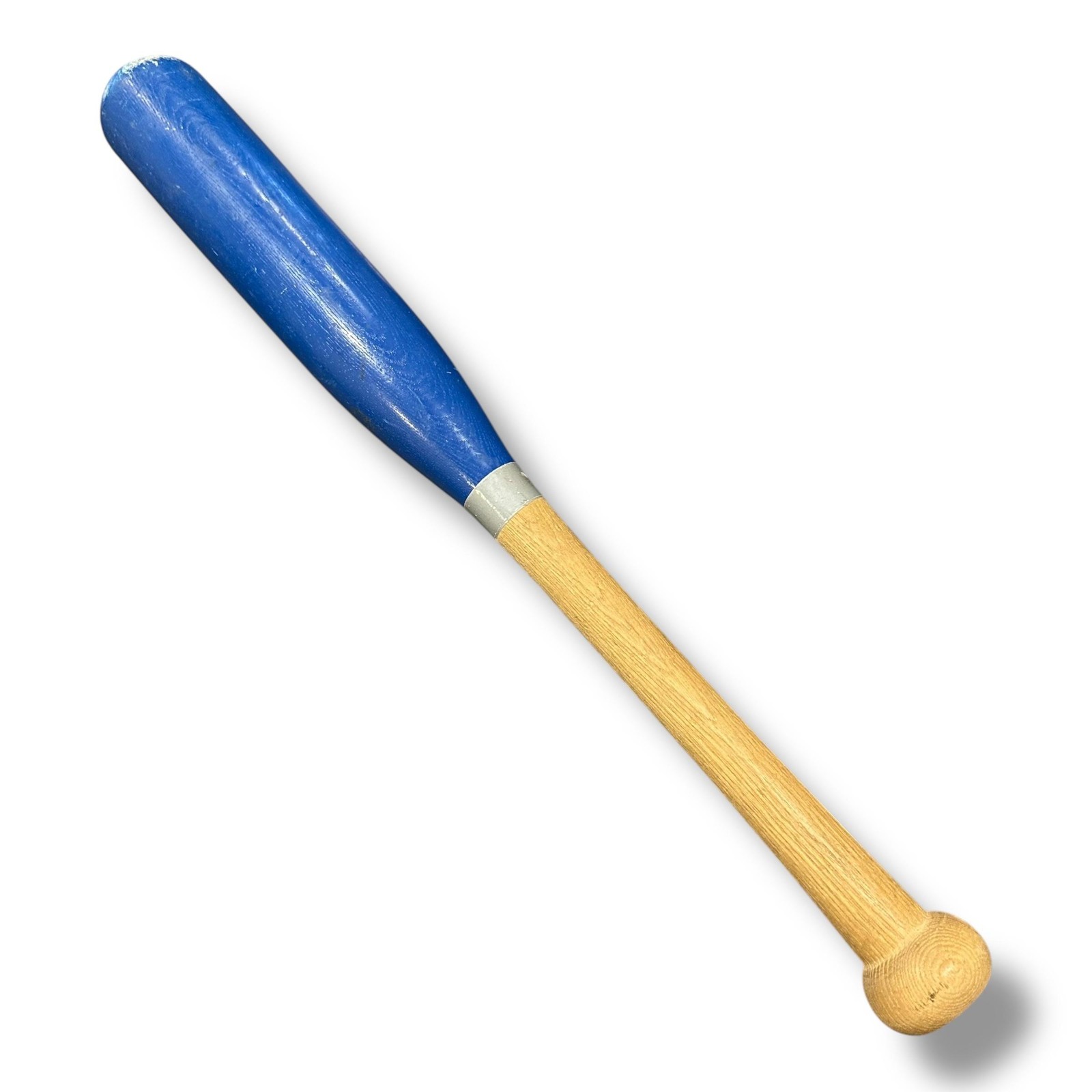 BBX One Hand Trainer Baseball Express Wooden Training Bat Blue Natural Grip 20"