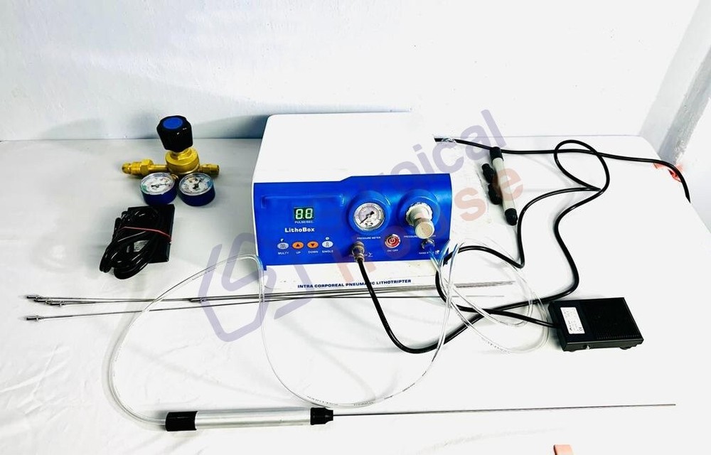 Intra Corporeal Pneumatic Lithotripter Digital Machine Set