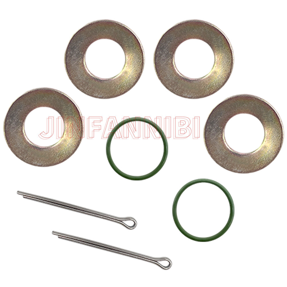 Front Wheel Bearings Seals Kit w/ Washers for Yamaha Kodiak 400 YFM400 1993-2006