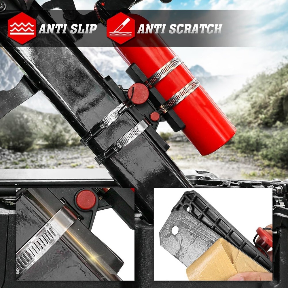 Quick Release Roll Bar Fire Extinguisher Mount Holder Extinguisher Mounting B...