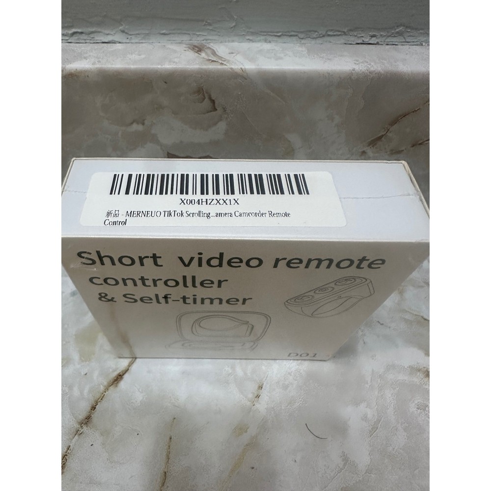 MERNEUO TikTok Scrolling Camera Remote Control Self Timer Ring