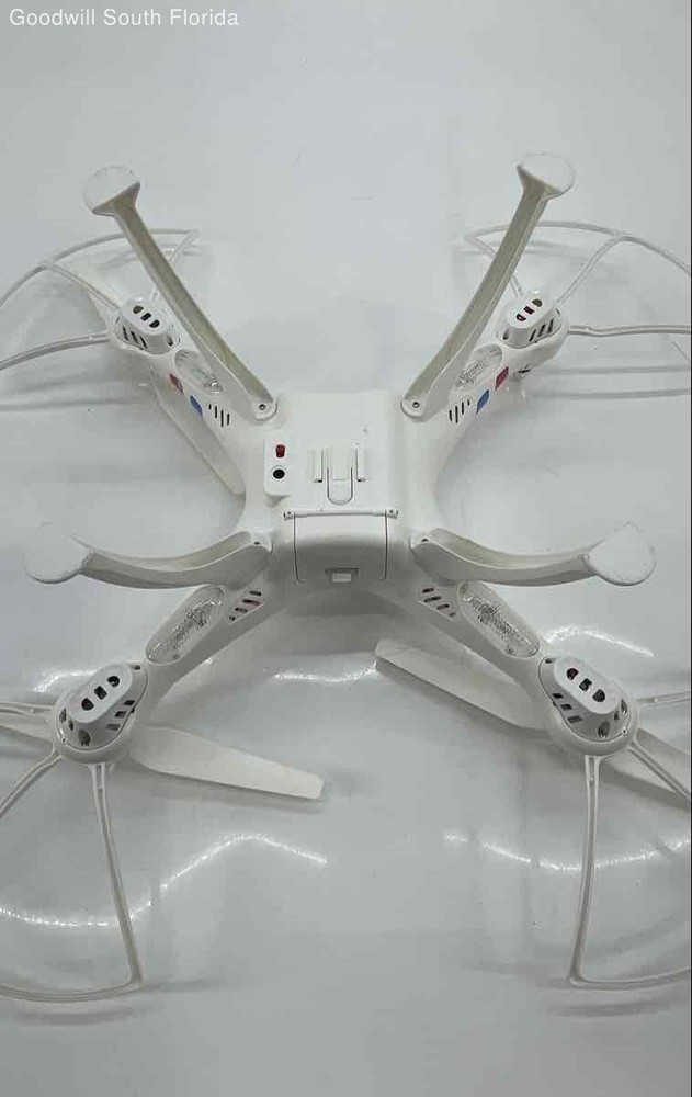 Syma White Red Propeller Guards Foldable Quadcopter Drone With Controller