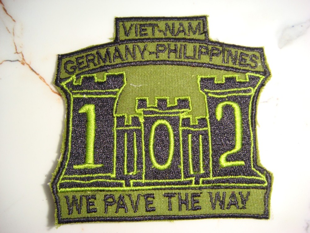 US 102nd ENGINEER COMPANY, VIETNAM WAR PATCH