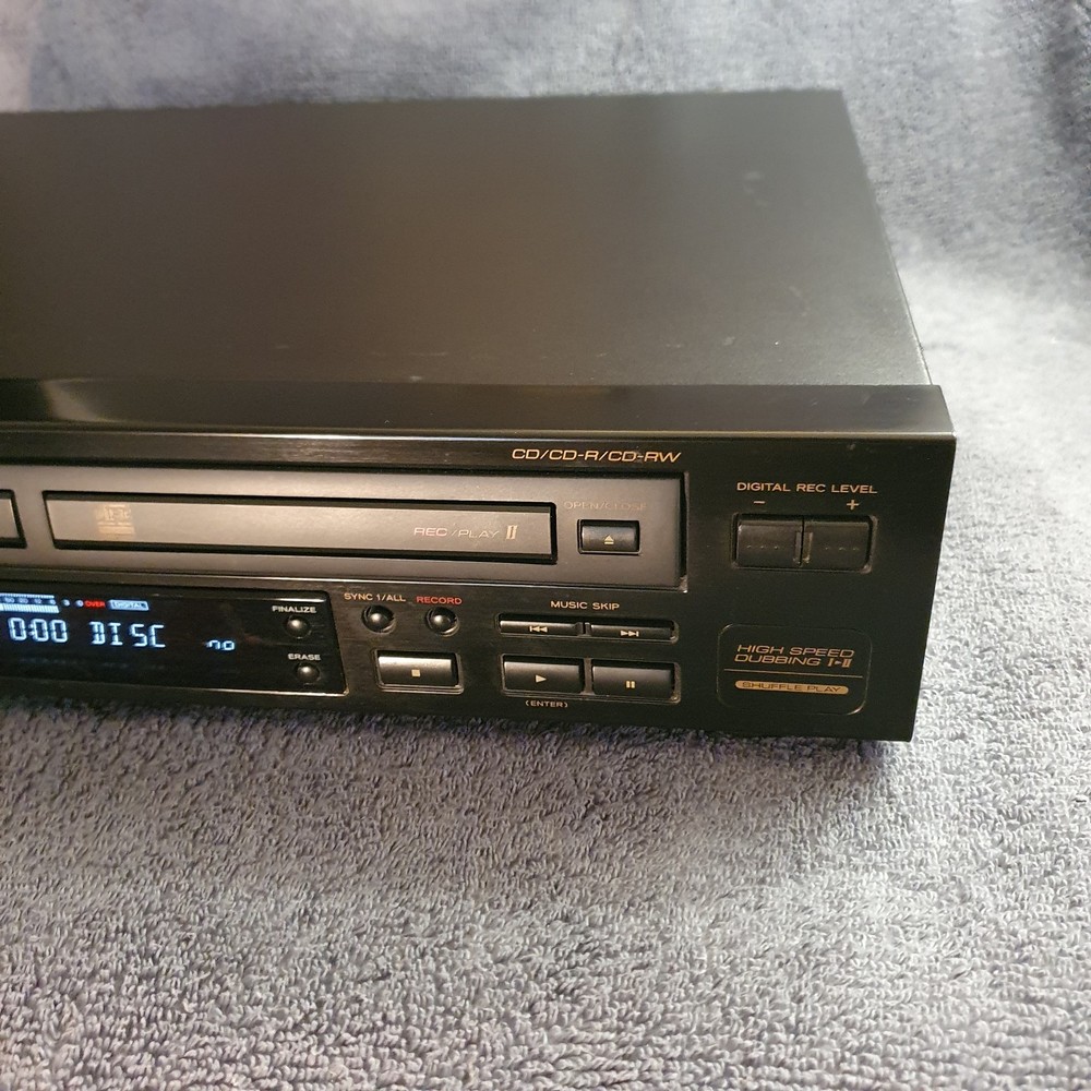 TEAC RW-D200 Dual Deck CD Rec. Excellent Condition - View It Working 💿 *UPDATE*