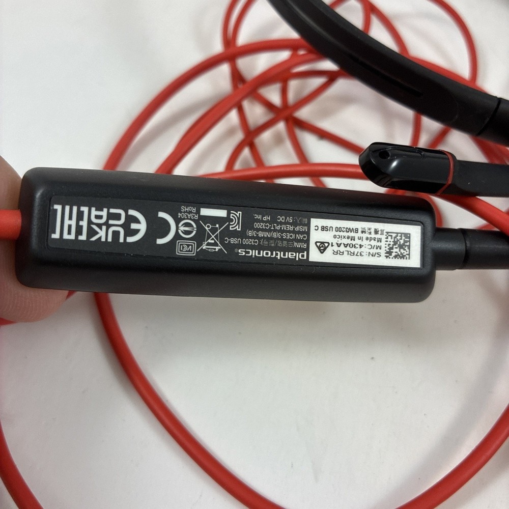 Plantronics C3220 USB/USB-C Headset