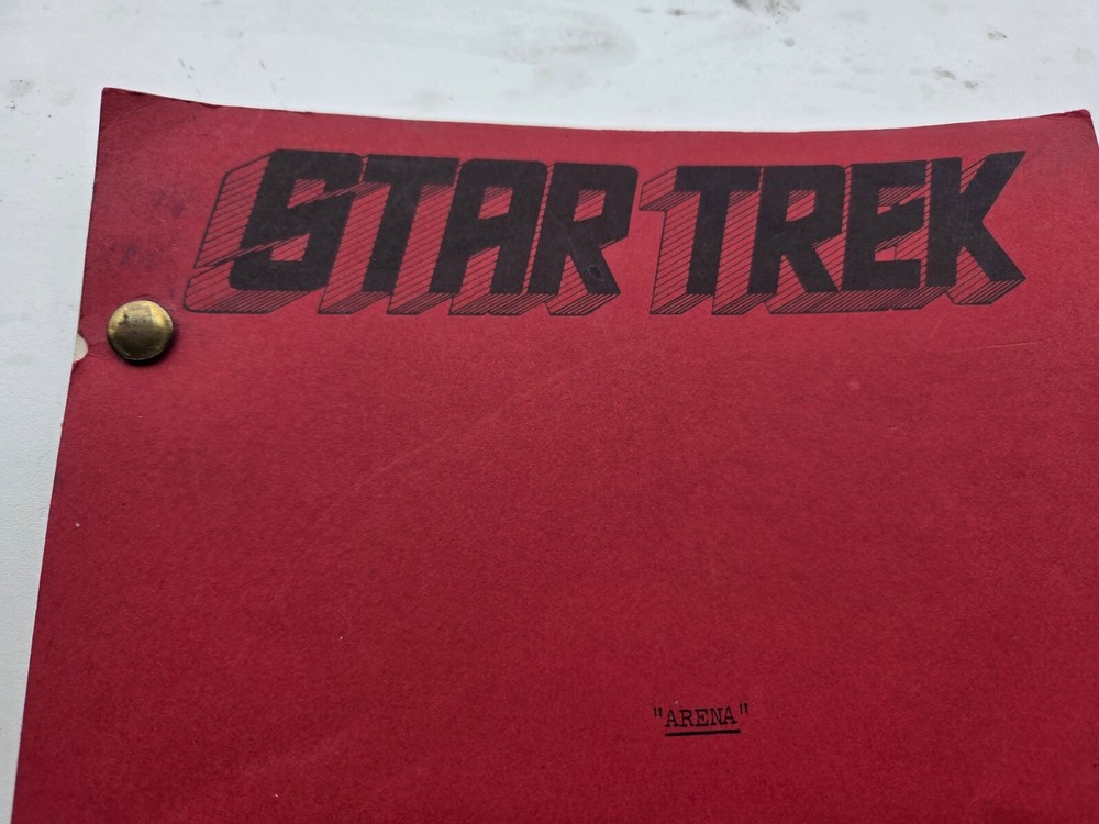 Star Trek "Arena" Final Draft by Gene Coon TV Script