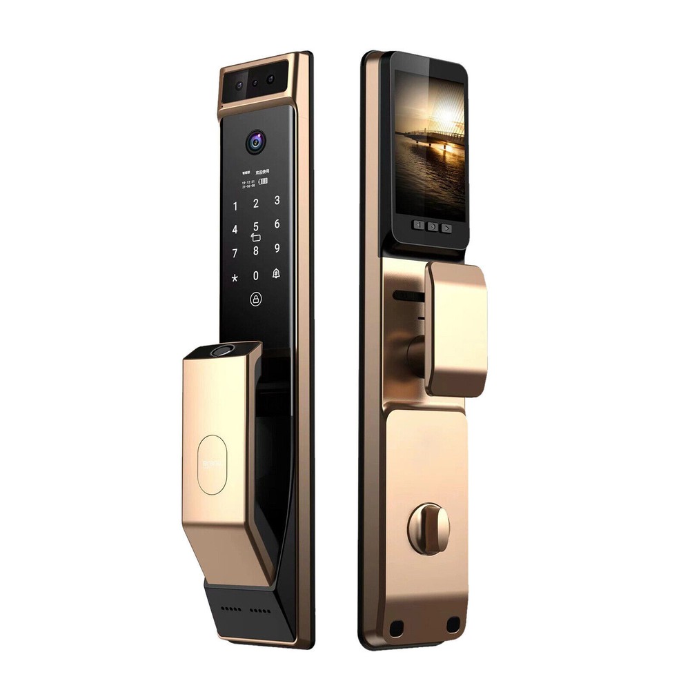 3D Face Recognition Door Lock Keyless Smart Mortise Lock Security Intelligent