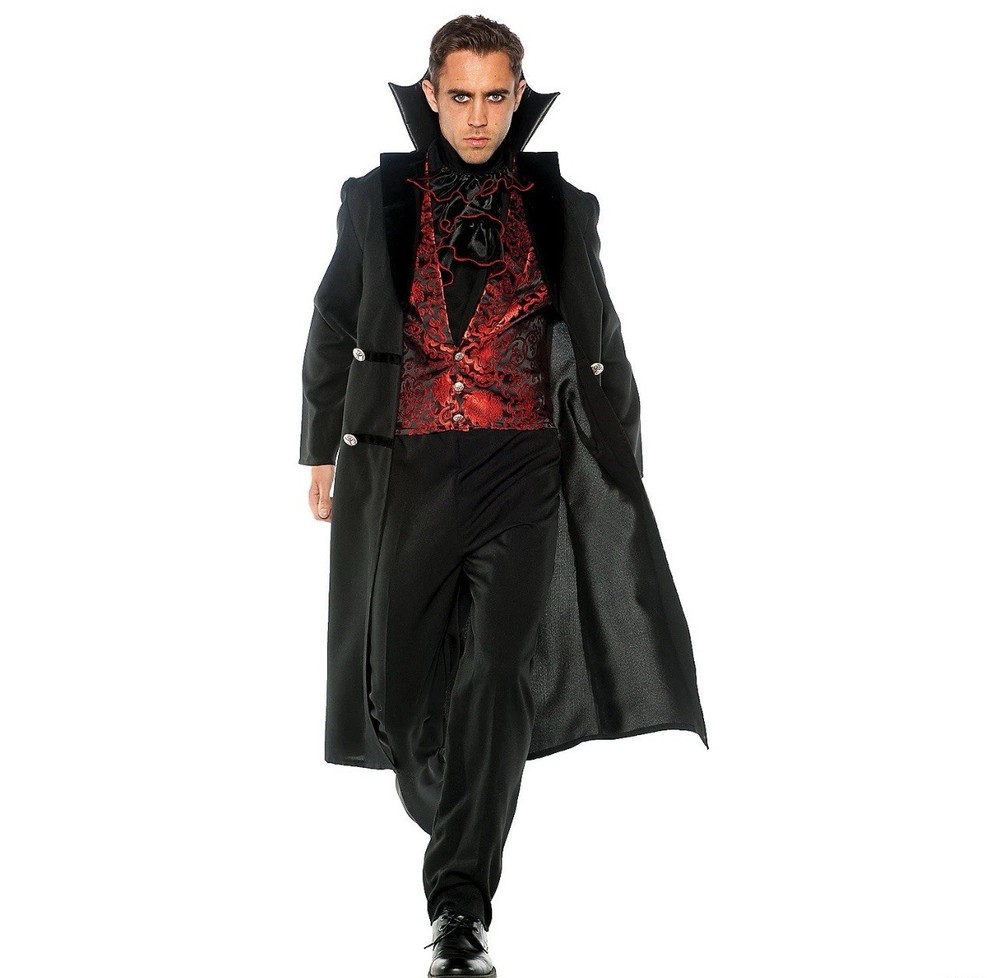 Men's Gothic Vampire Costume One Size