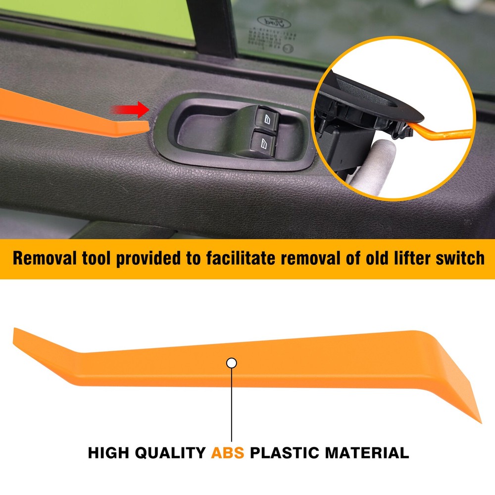 For Ford 2015-21 Transit Left Driver Side Electric Window Control Switch Button