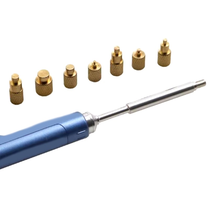 8 size Heat Set Insert Tips For Electronics Repair And Printer Maintenance