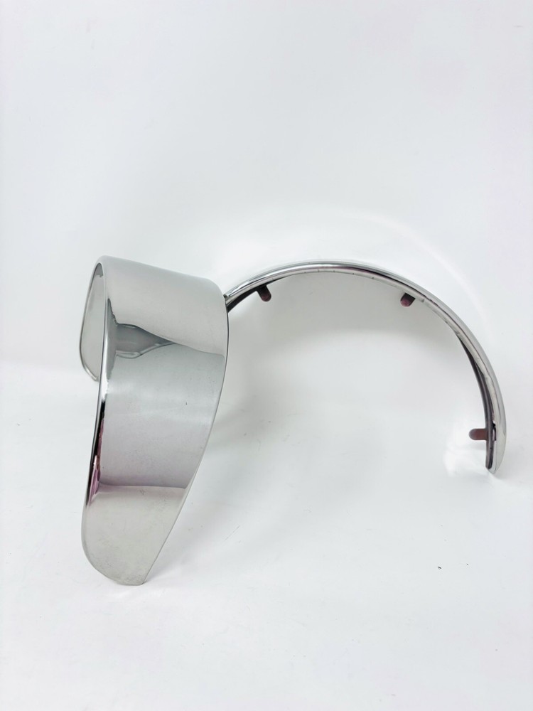 Stainless Steel Outside Mount Headlight Visor (Pair)