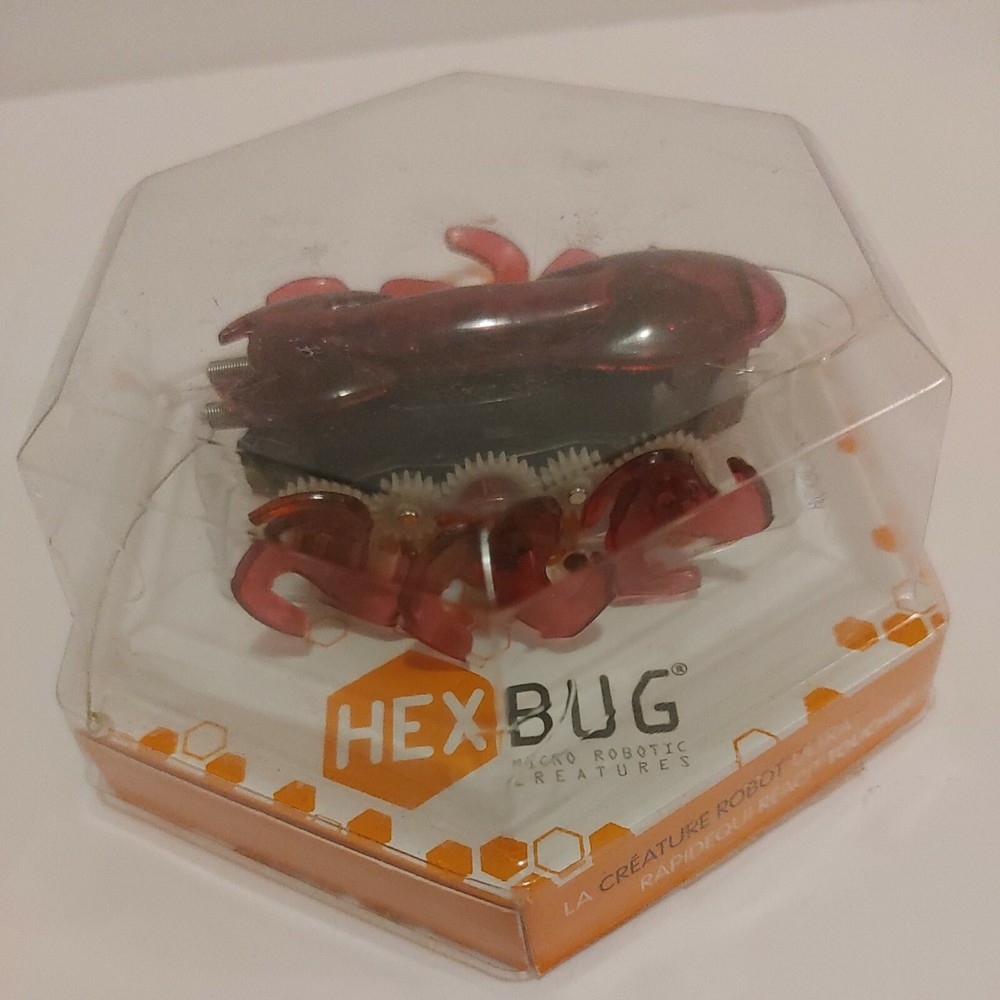 Hex bug Ant Micro Robotic Creature Red 3 inch see details