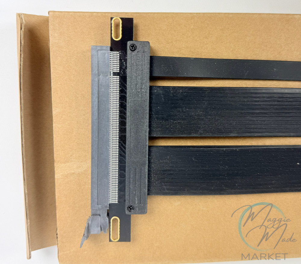 New PCIe 4.0 x16 Riser Cable 30cm GPU Extension Vertical Mount