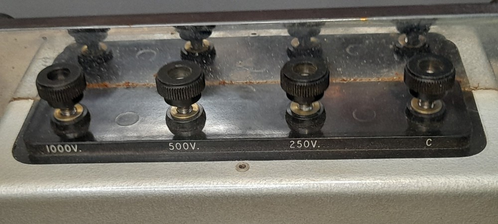Vintage MARCONI TEST DEPT Voltmeter Ernest Turner Electrical Instruments Ltd