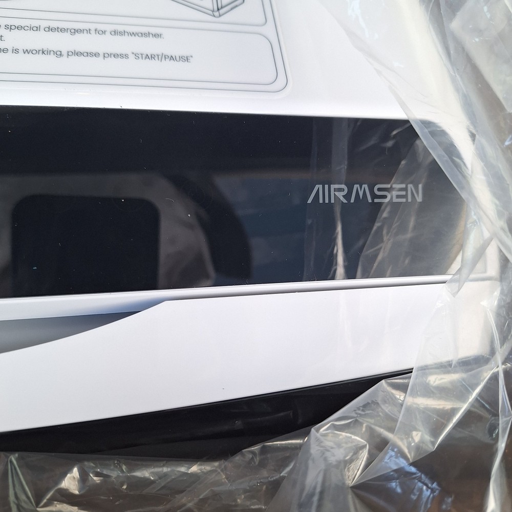 AIRMSEN Portable Countertop Dishwashers, 5 Washing Programs Mini Dishwashers