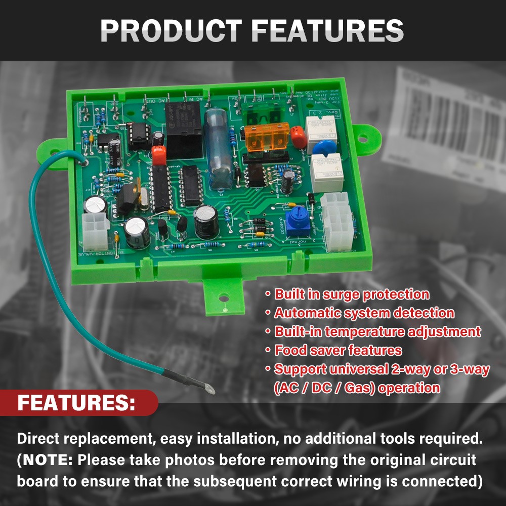 Micro P-711 Control Board for RV Dometic Refrigerator Control Circuit Boards