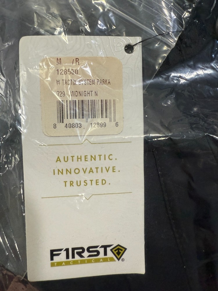 NWT MEDIUM FIRST TACTICAL WOMENS TACTIX SYSTEM JACKET SHELL ONLY NAVY 128500