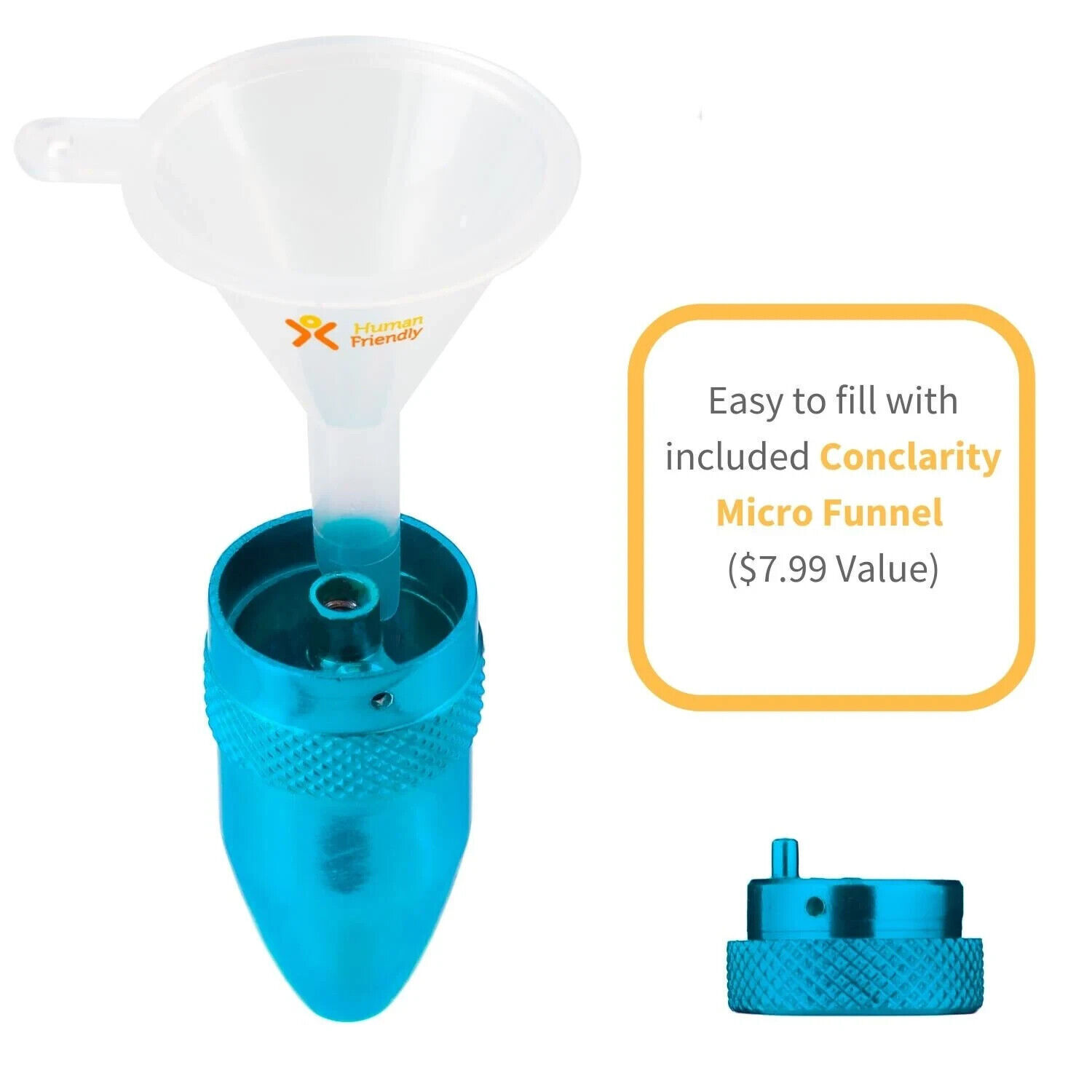 Posh 1g Metal Pepper Shaker Bullet