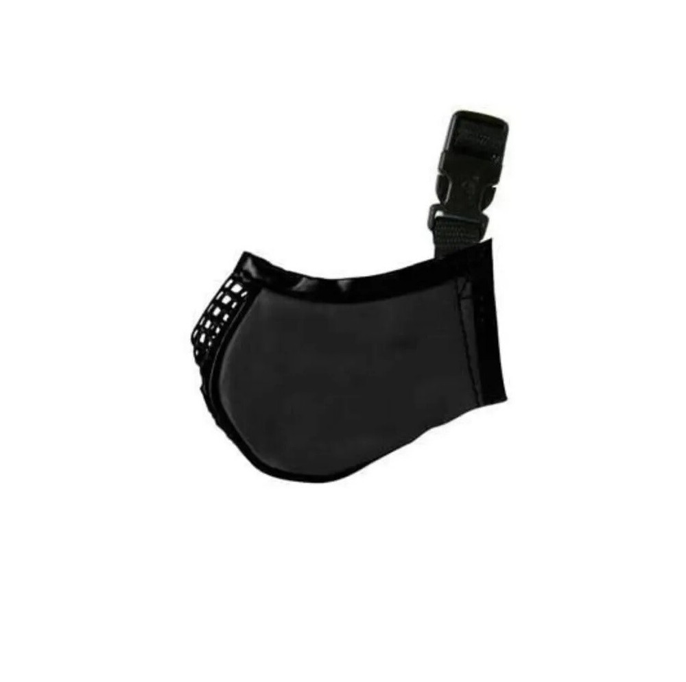 Soft Dog Muzzles Mesh Breathing Panel Safe Secure Restricts Unwanted Behavior