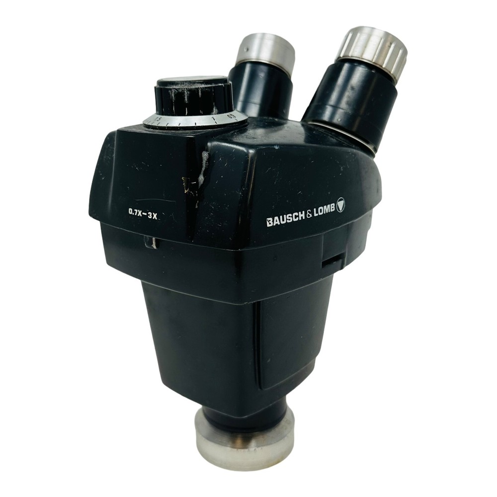 BAUSCH & LOMB 0.7-3X BLACK MICROSCOPE HEAD