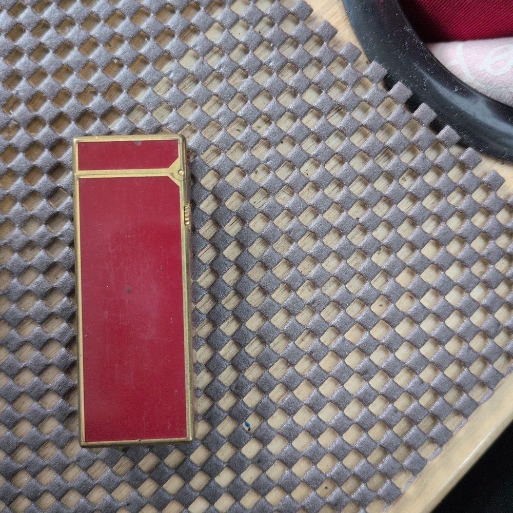 Dunhill Rollagas lighter Bordeaux Gold without box