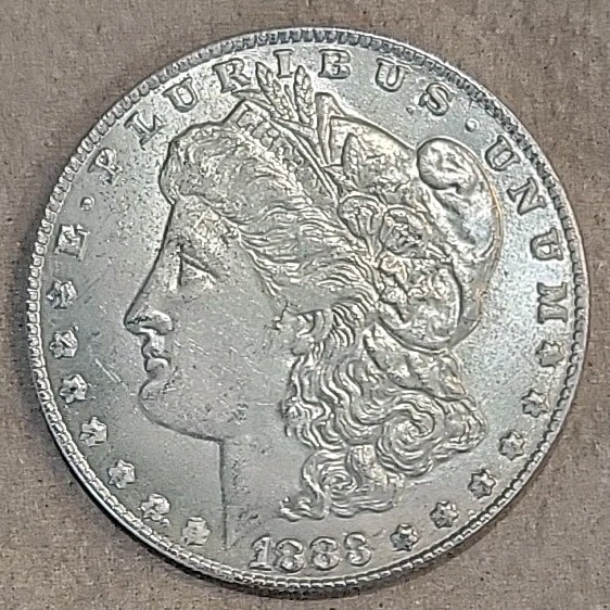 Lot of Clad Restrike Copies of US Silver Morgan Dollars