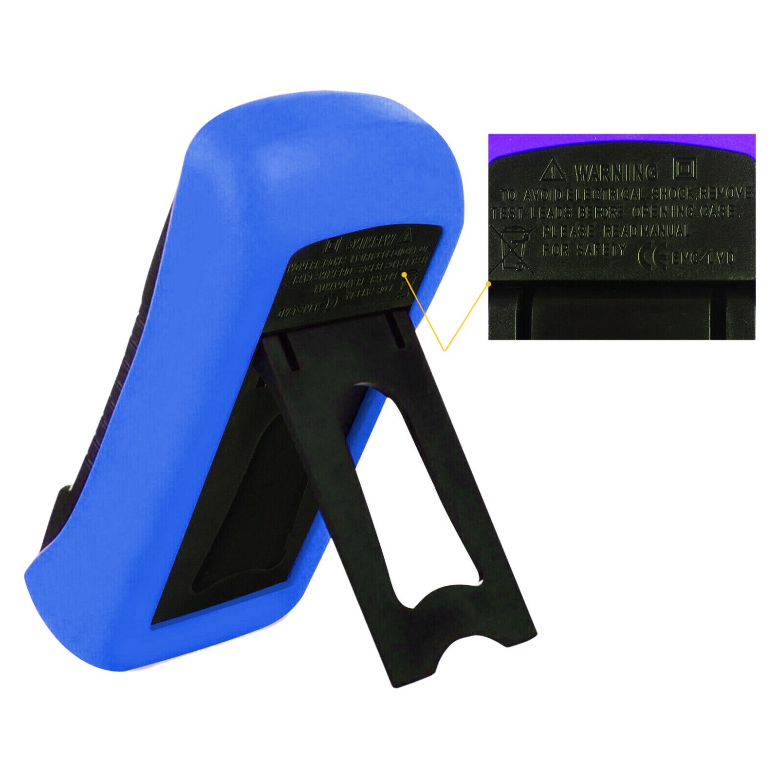 Digital Multimeter AC DC Voltmeter Ammeter Ohmmeter Volt Tester Meter WITH BATs