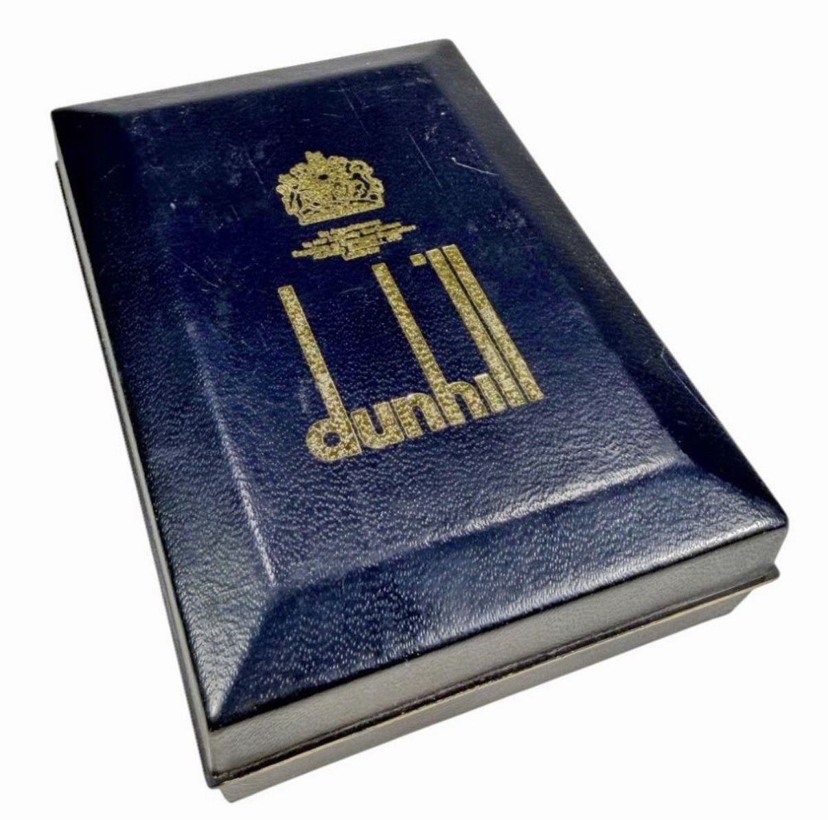 Dunhill Rollagas - Box & Papers - Gold Plated Ruby Red Laquer Vvhtf