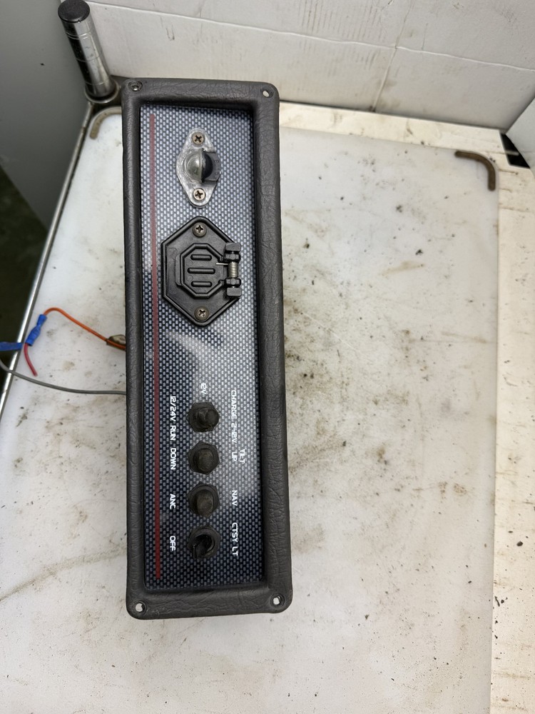 Front Flush Mount Trolling Motor Control Panel