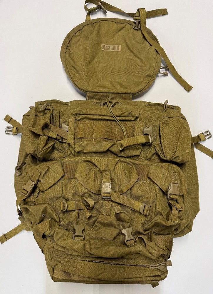 NEW BlackHawk SOF Ruck Kit w/ Frame & Pads Coyote Tan 60SOFKDE