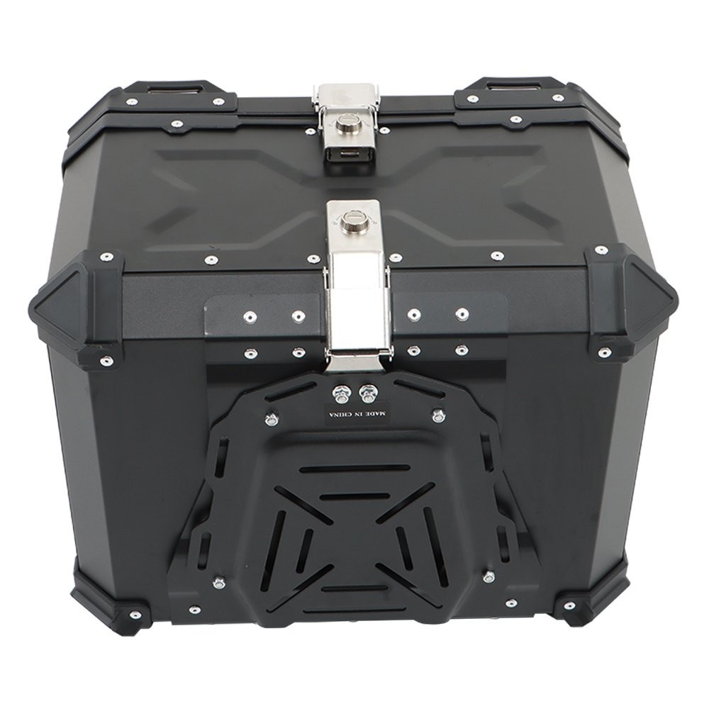 Motorcycle 36L Side Case Hard Saddlebag + 55L Top Case Tail Box Luggage New