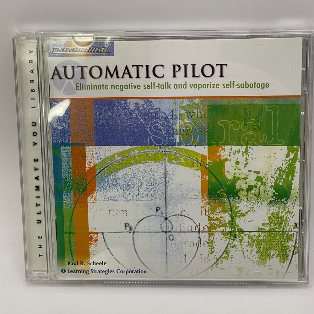 Automatic Pilot Paraliminal CD Paul Scheele Self Help Personal Development