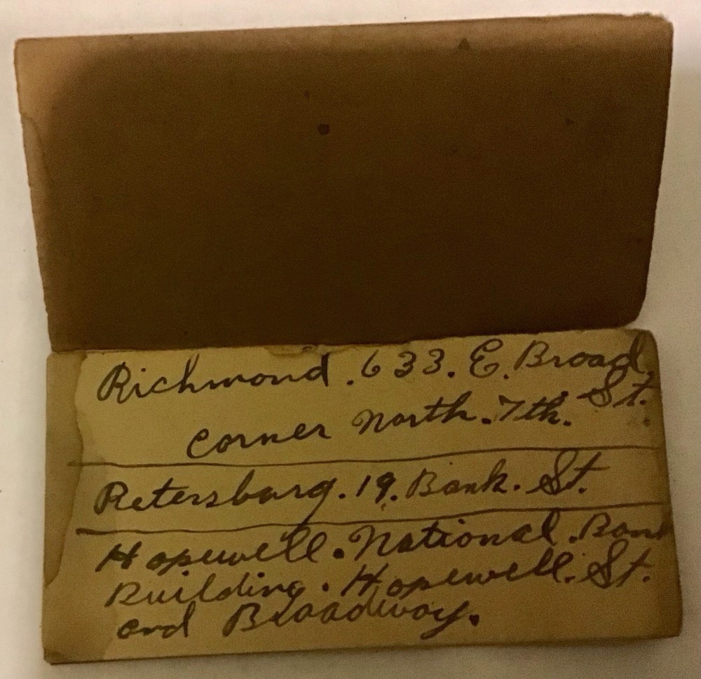 WW1 Camp Lee Wallet