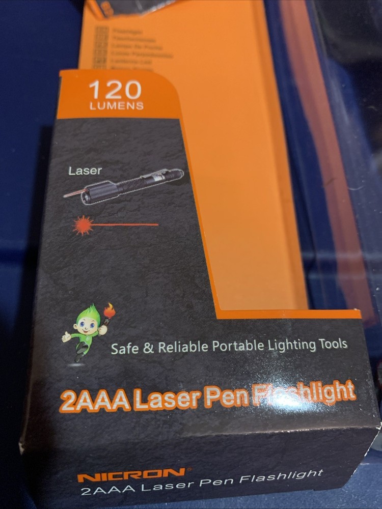Nicron B24 Laser flashlight Pen Light